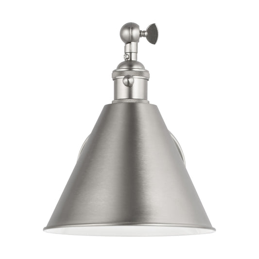 Salem One Light Wall Sconce in Brushed Nickel