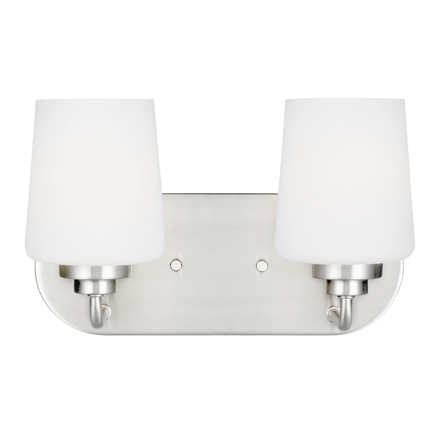 Windom Two Light Wall / Bath in Brushed Nickel