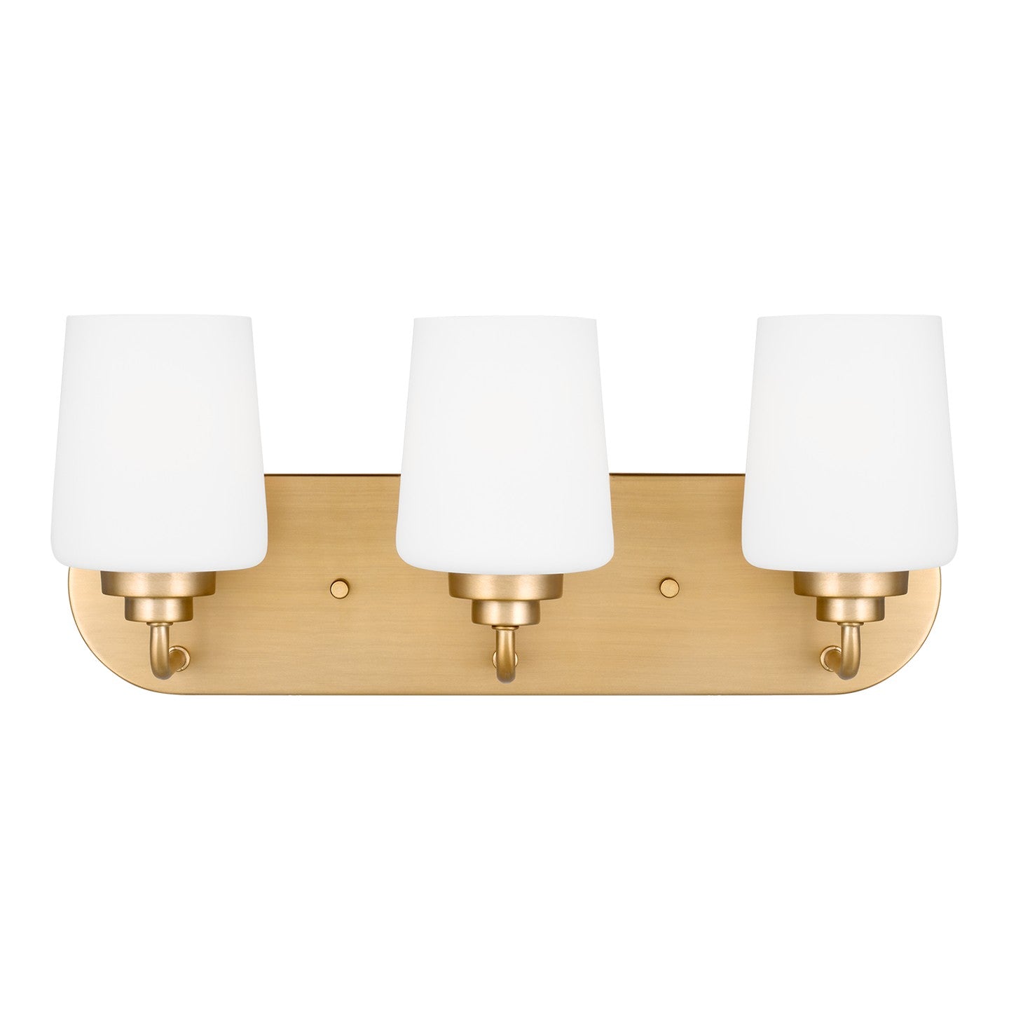 Windom Three Light Wall / Bath in Satin Brass