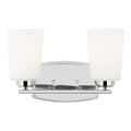 Generation Lighting - 4428902-05 - Two Light Wall / Bath - Franport - Chrome