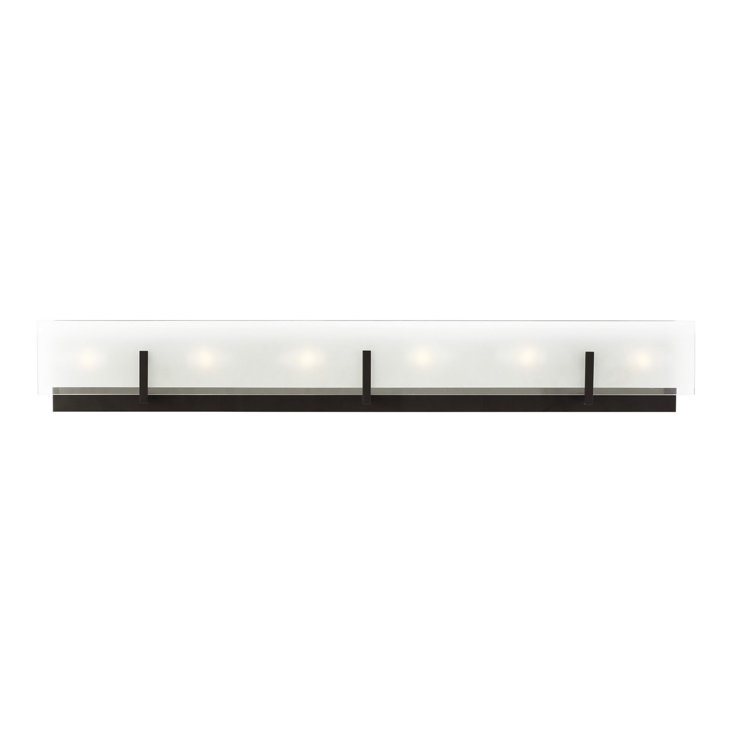 Syll Six Light Wall / Bath in Midnight Black