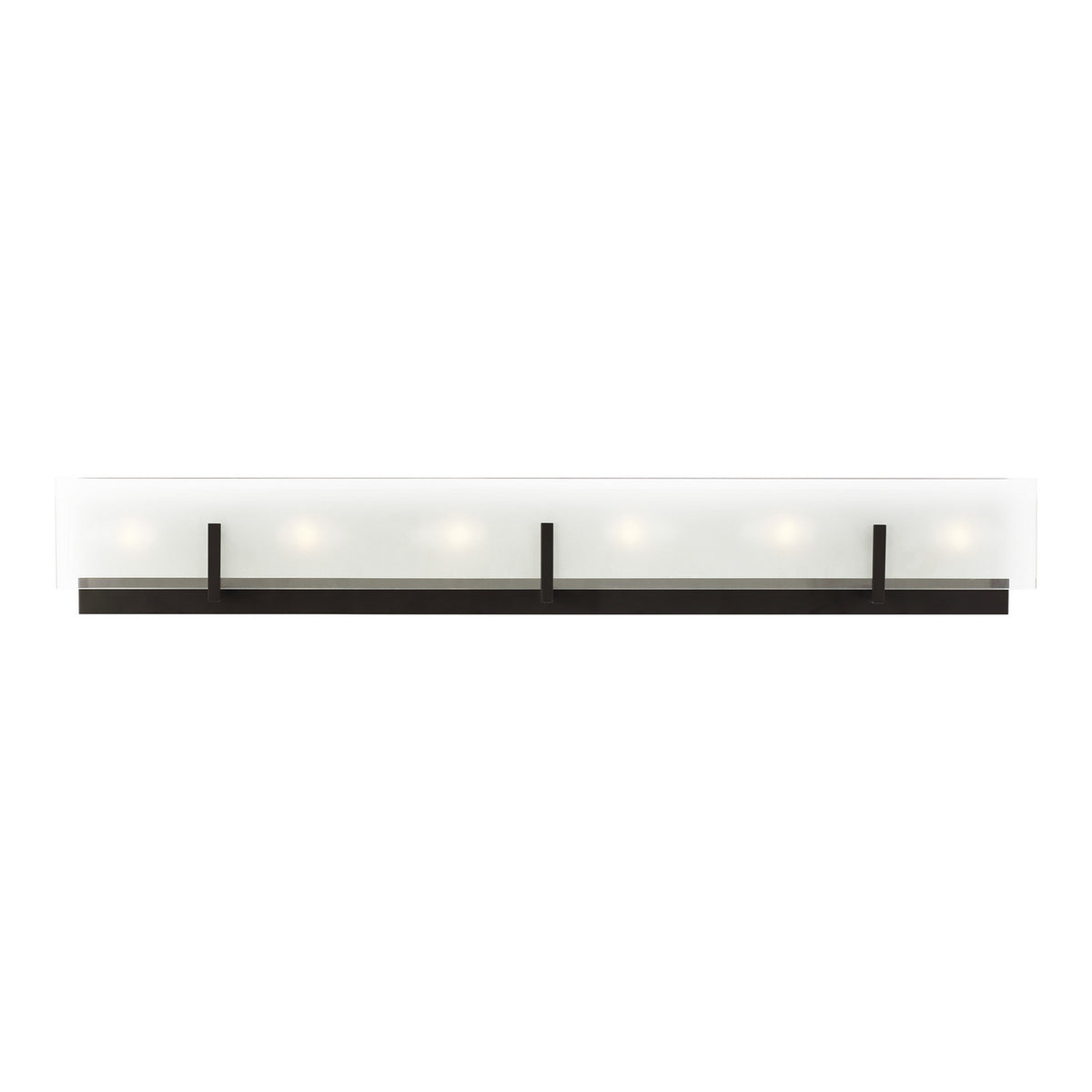 Syll Six Light Wall / Bath in Midnight Black