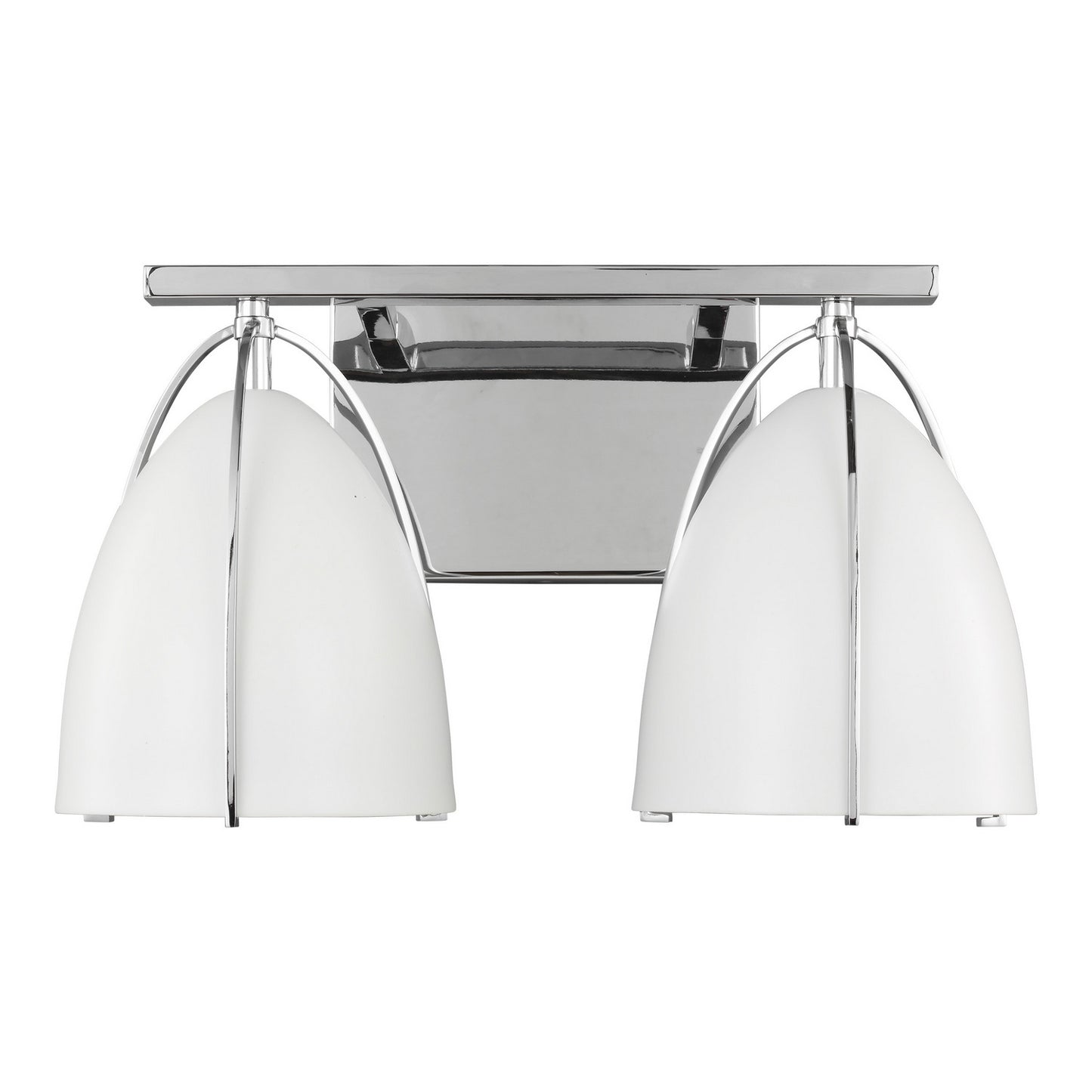 Norman Two Light Wall / Bath in Chrome