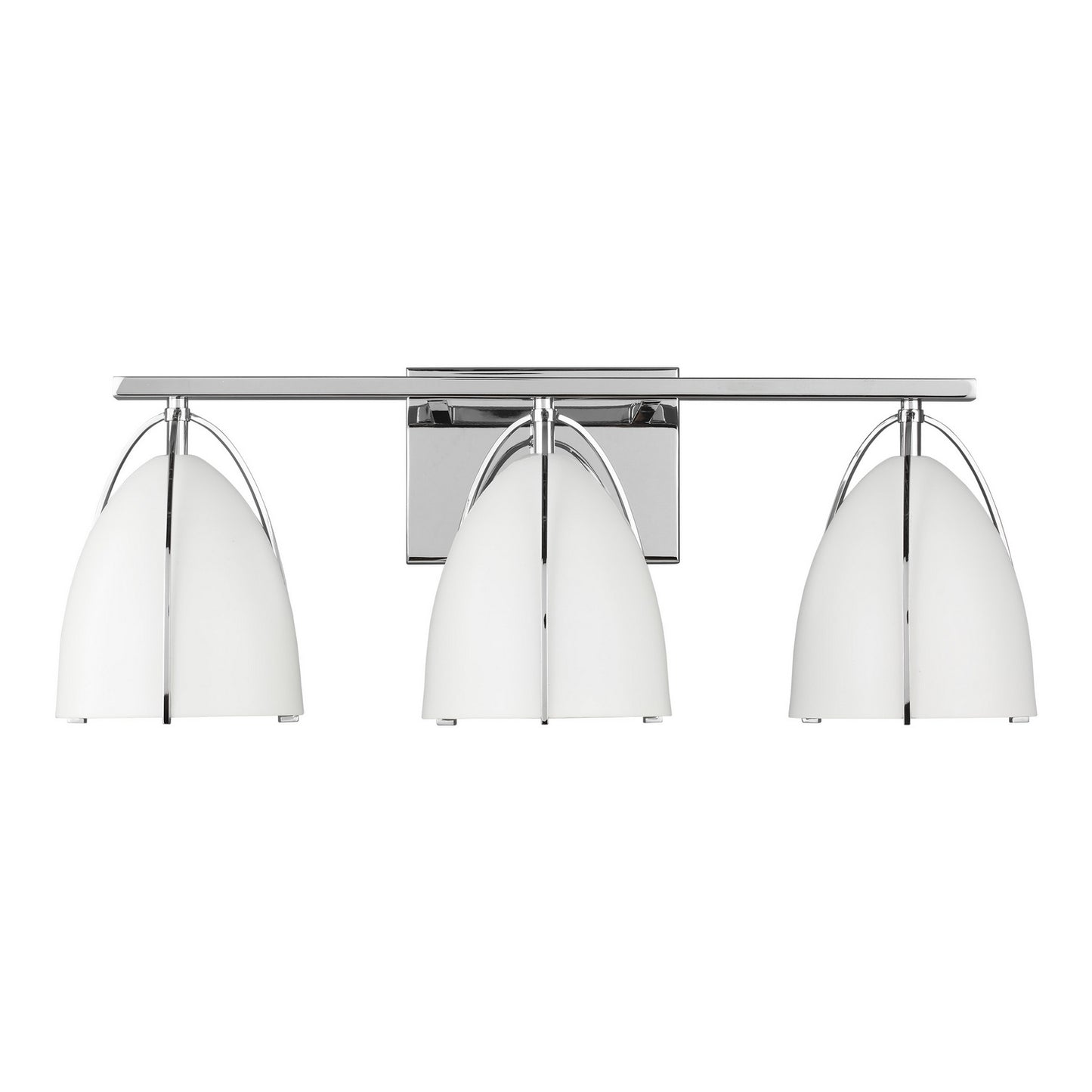 Norman Three Light Wall / Bath in Chrome