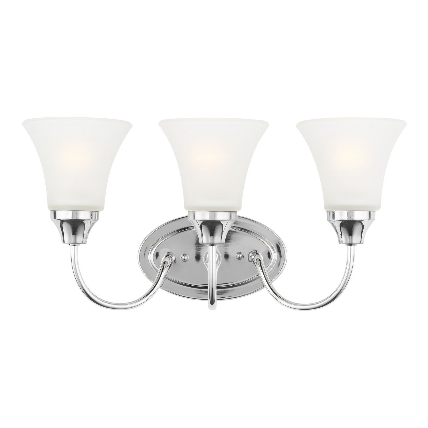 Generation Lighting - 44807EN3-05 - Three Light Wall / Bath - Holman - Chrome
