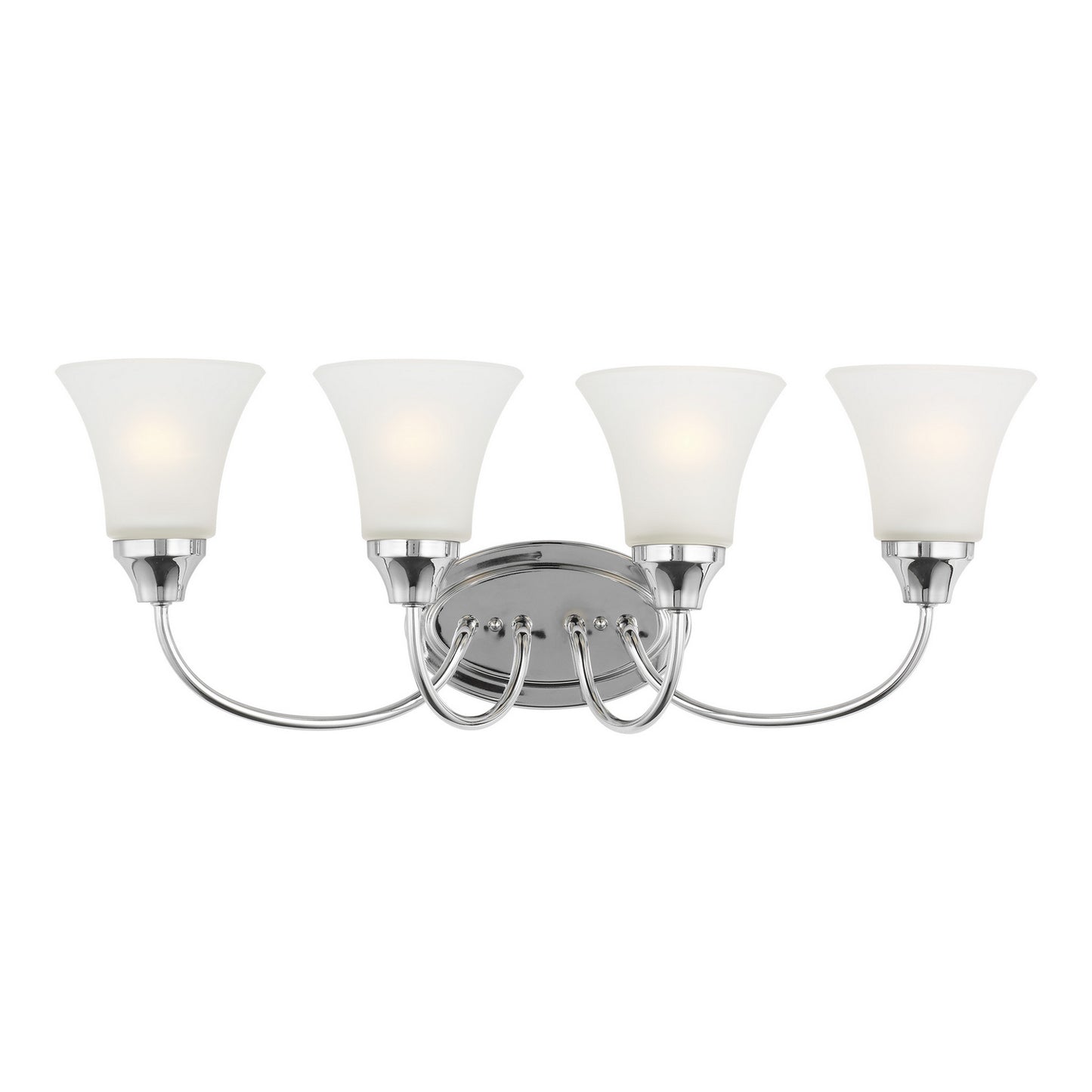 Generation Lighting - 44808EN3-05 - Four Light Wall / Bath - Holman - Chrome
