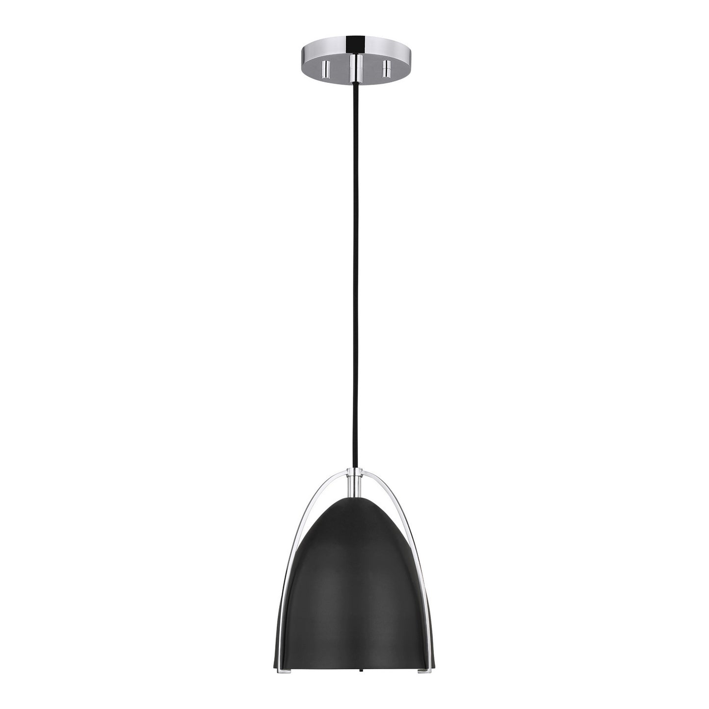 Norman One Light Mini-Pendant in Chrome