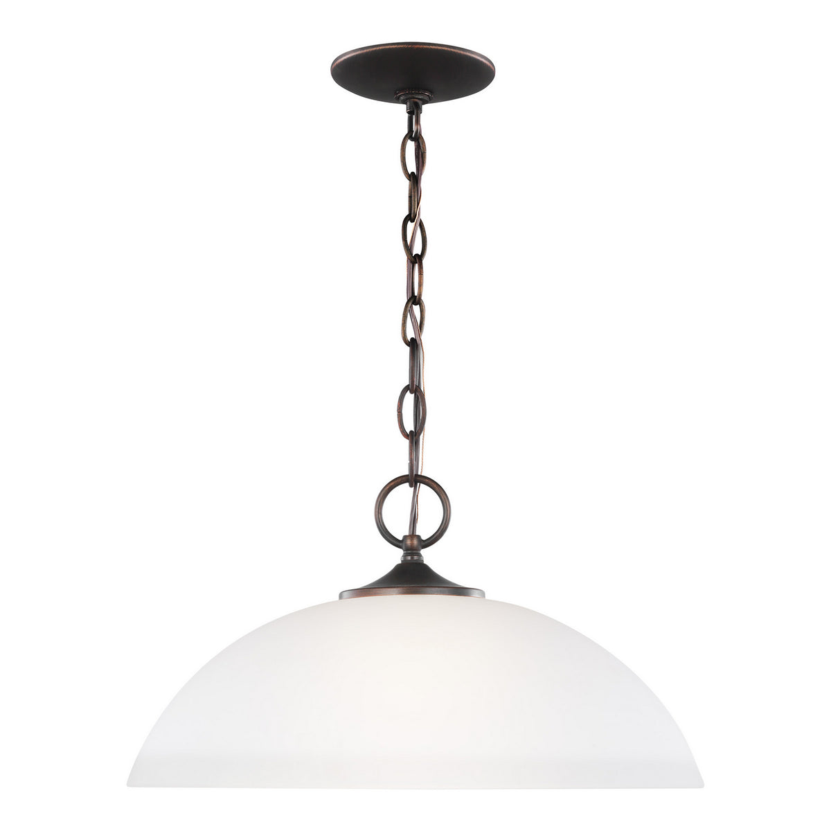 Generation Lighting - 6516501EN3-710 - One Light Pendant - Geary - Bronze