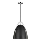 Norman One Light Pendant in Chrome