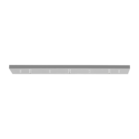 Multi-Port Canopy Three Light Linear Canopy in Chrome