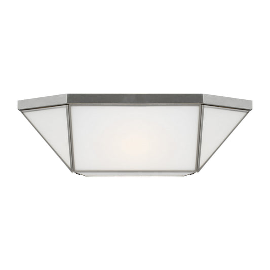 Morrison Four Light Flush Mount in Brushed Nickel