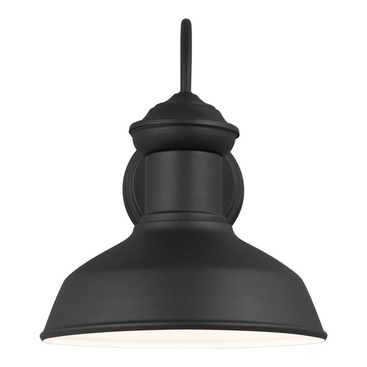 Fredricksburg One Light Outdoor Wall Lantern in Black