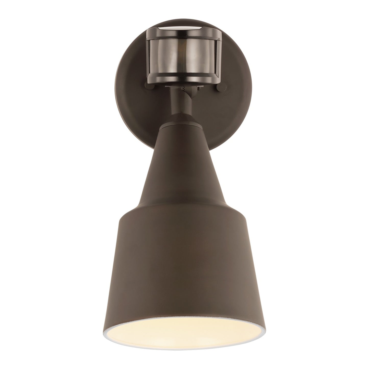 Flood Light One Light Flood with Photo and Motion Sensor in Antique Bronze