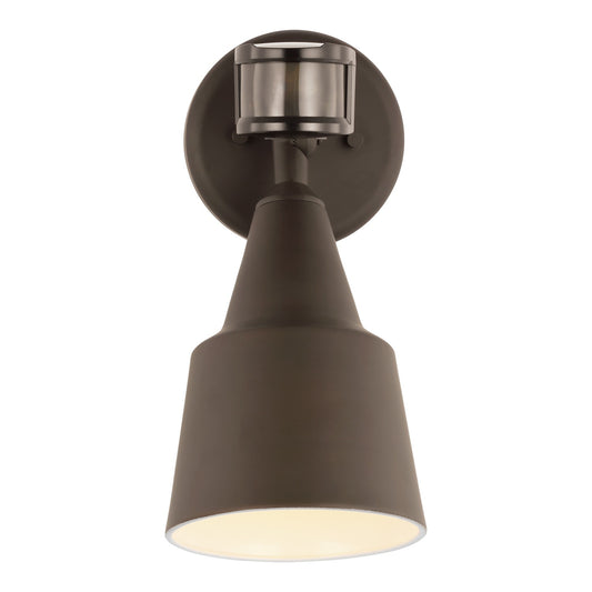 Flood Light One Light Flood with Photo and Motion Sensor in Antique Bronze