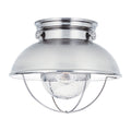 Generation Lighting - 8869EN3-98 - One Light Outdoor Flush Mount - Sebring - Brushed Stainless