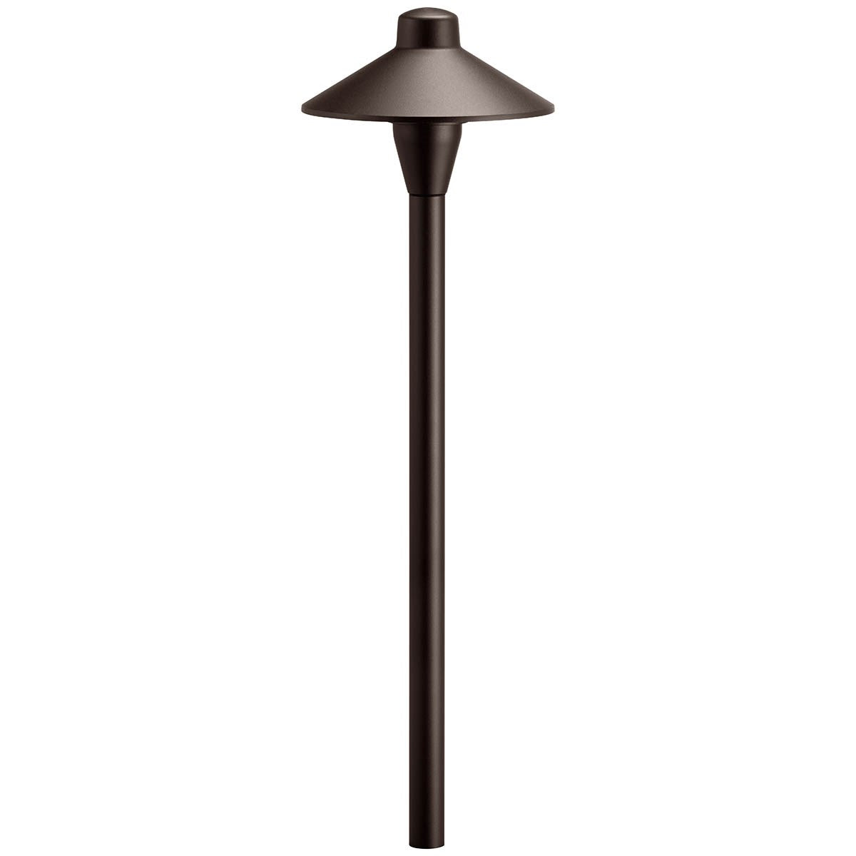 One Light Path Light in Textured Architectural Bronze