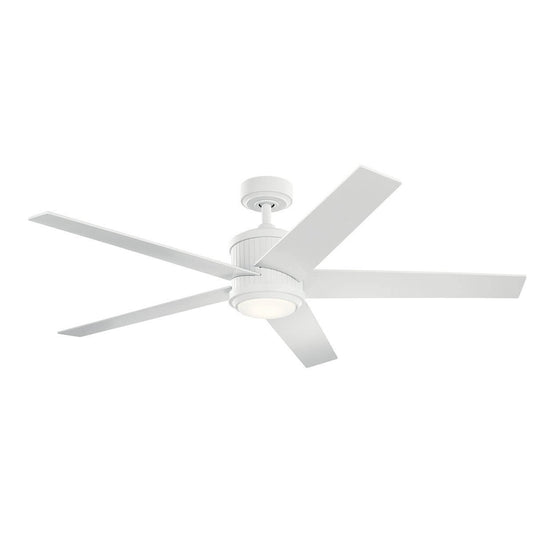 Brahm 56"Ceiling Fan in Matte White