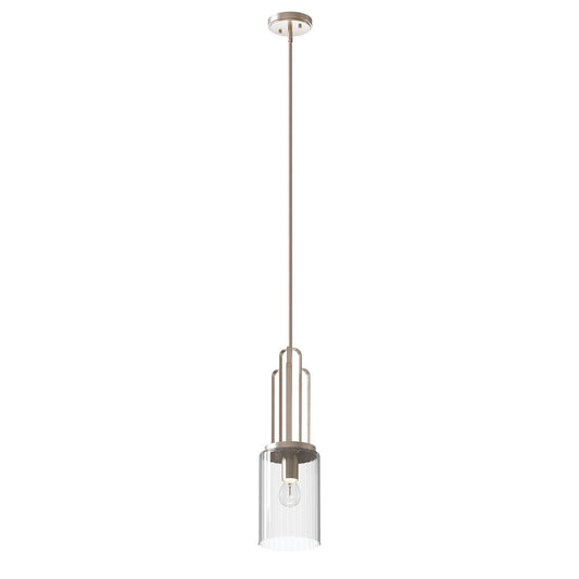 Kimrose One Light Mini Pendant in Polished Nickel