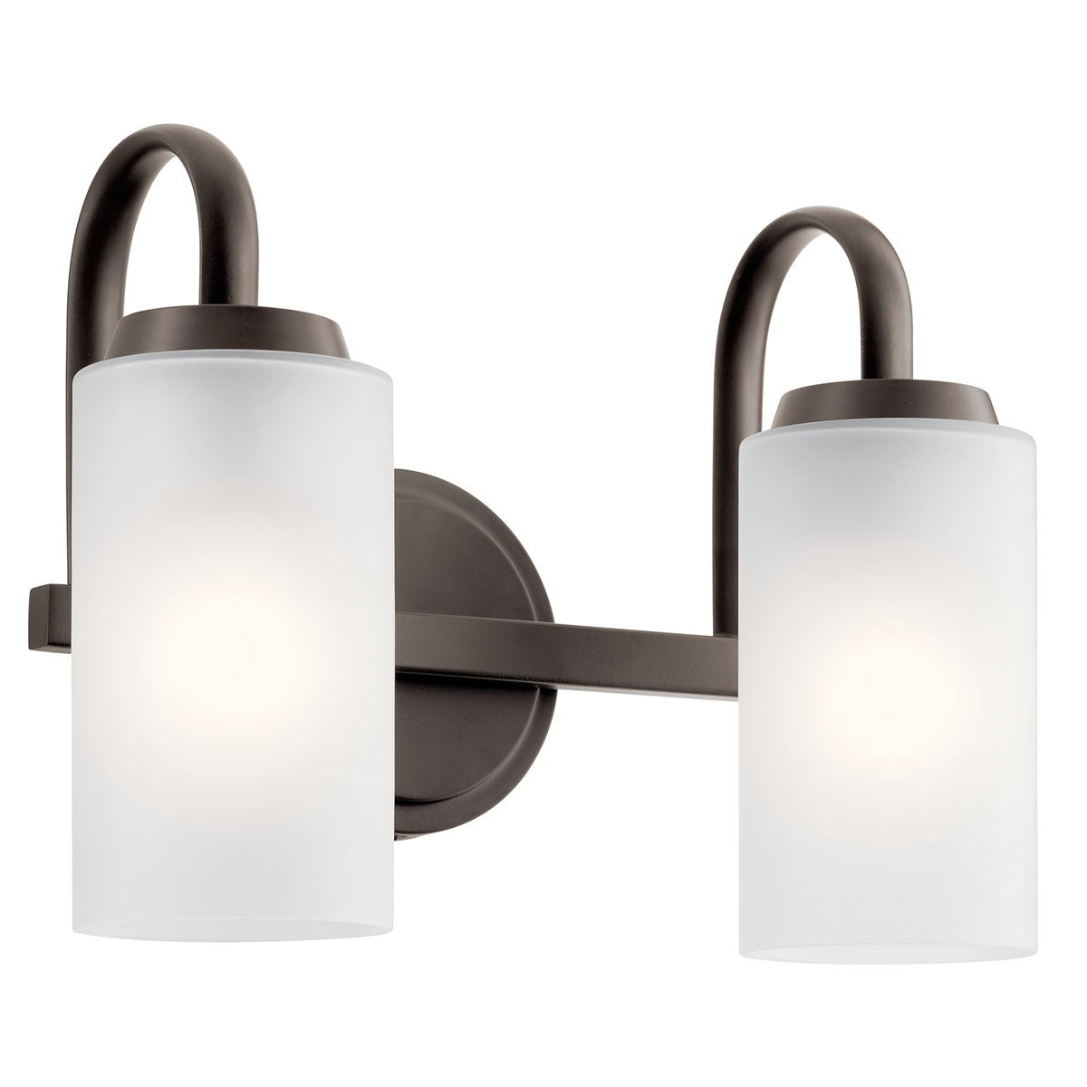 Kennewick Two Light Bath in Olde Bronze