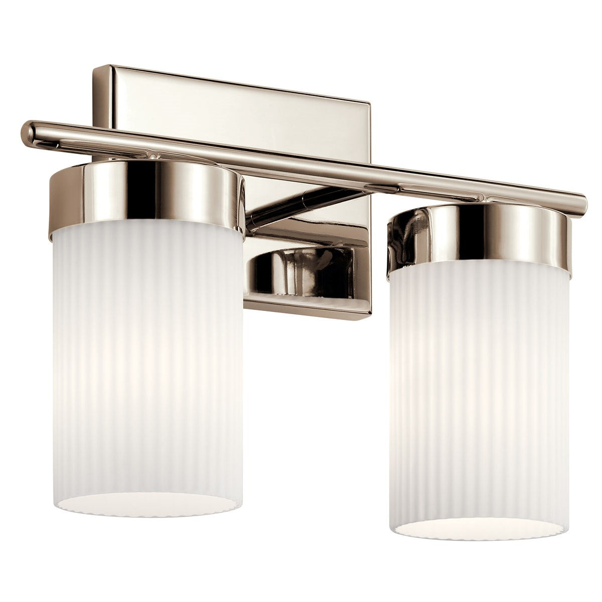 Ciona Two Light Bath in Polished Nickel
