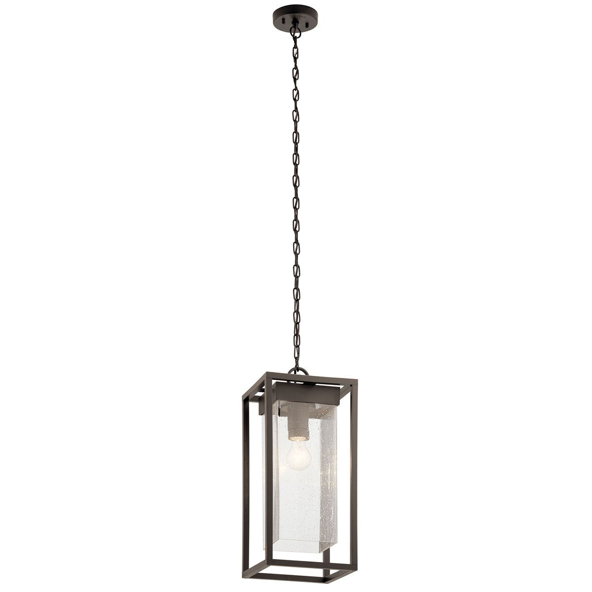 Mercer One Light Outdoor Pendant in Olde Bronze