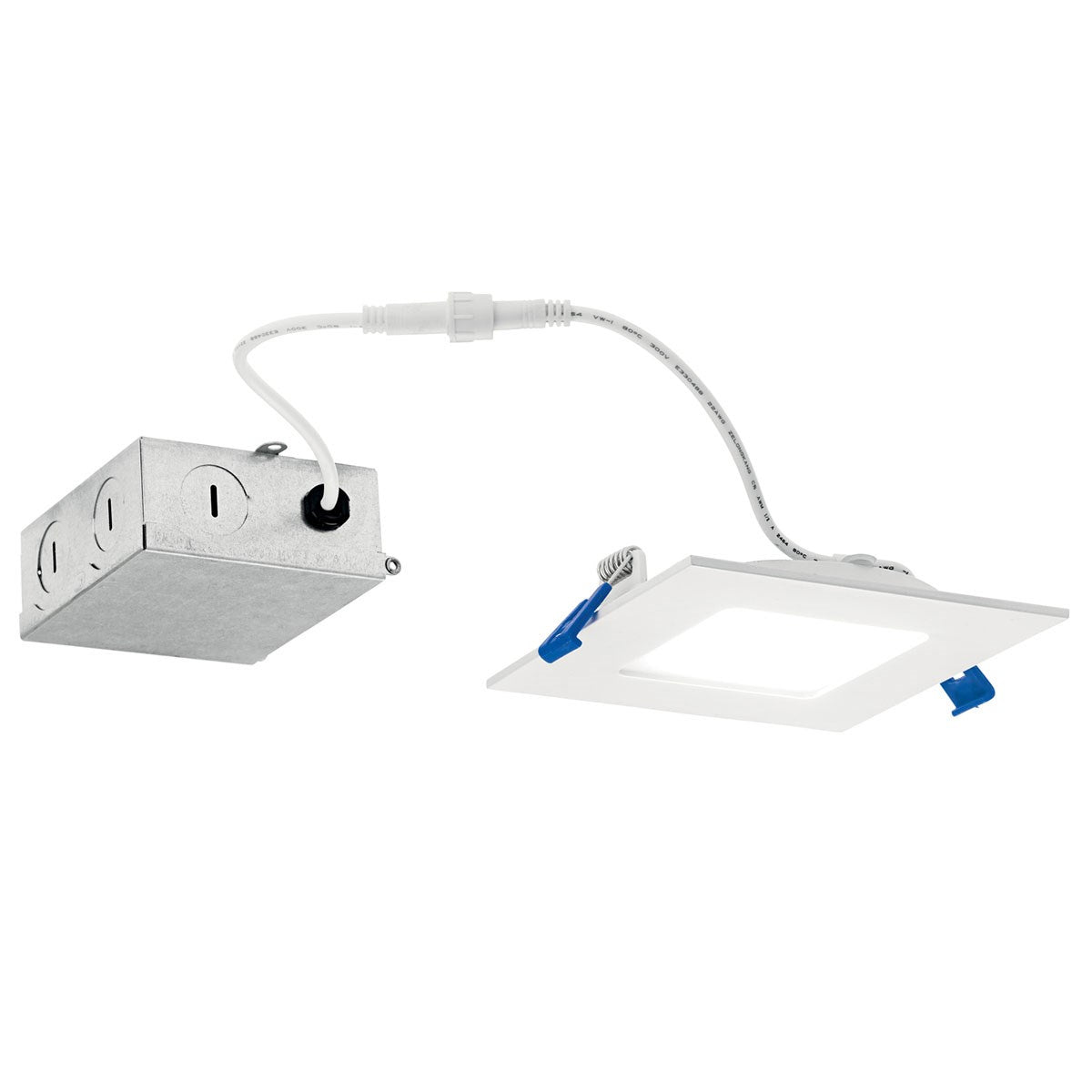 Direct To Ceiling Slim LED Downlight in Textured White