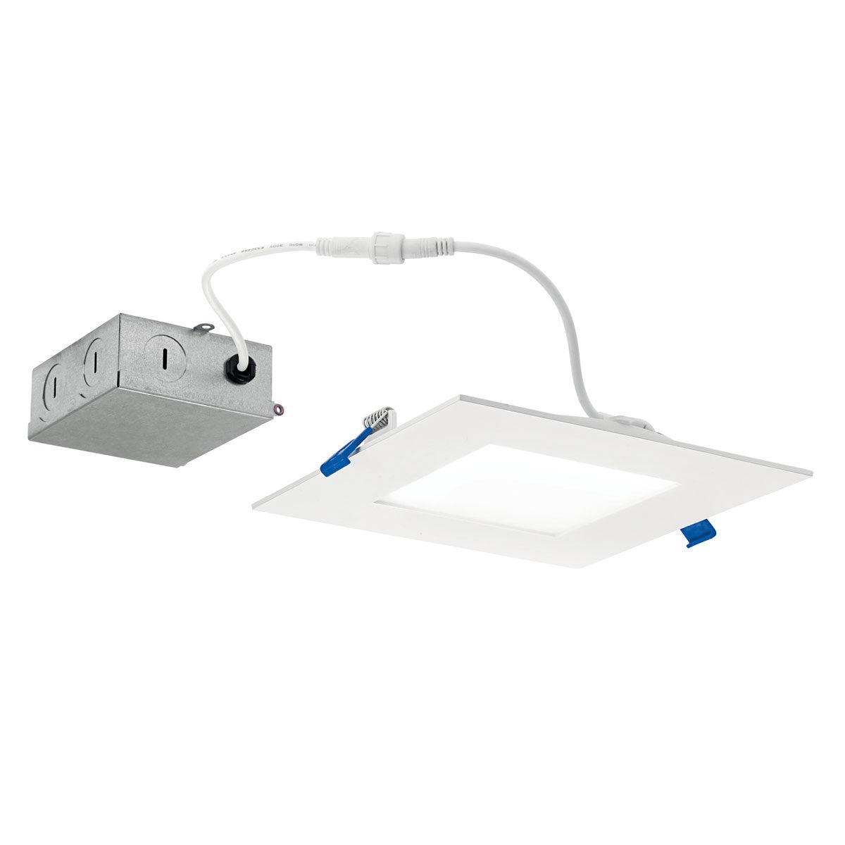 Direct To Ceiling Slim LED Downlight in Textured White