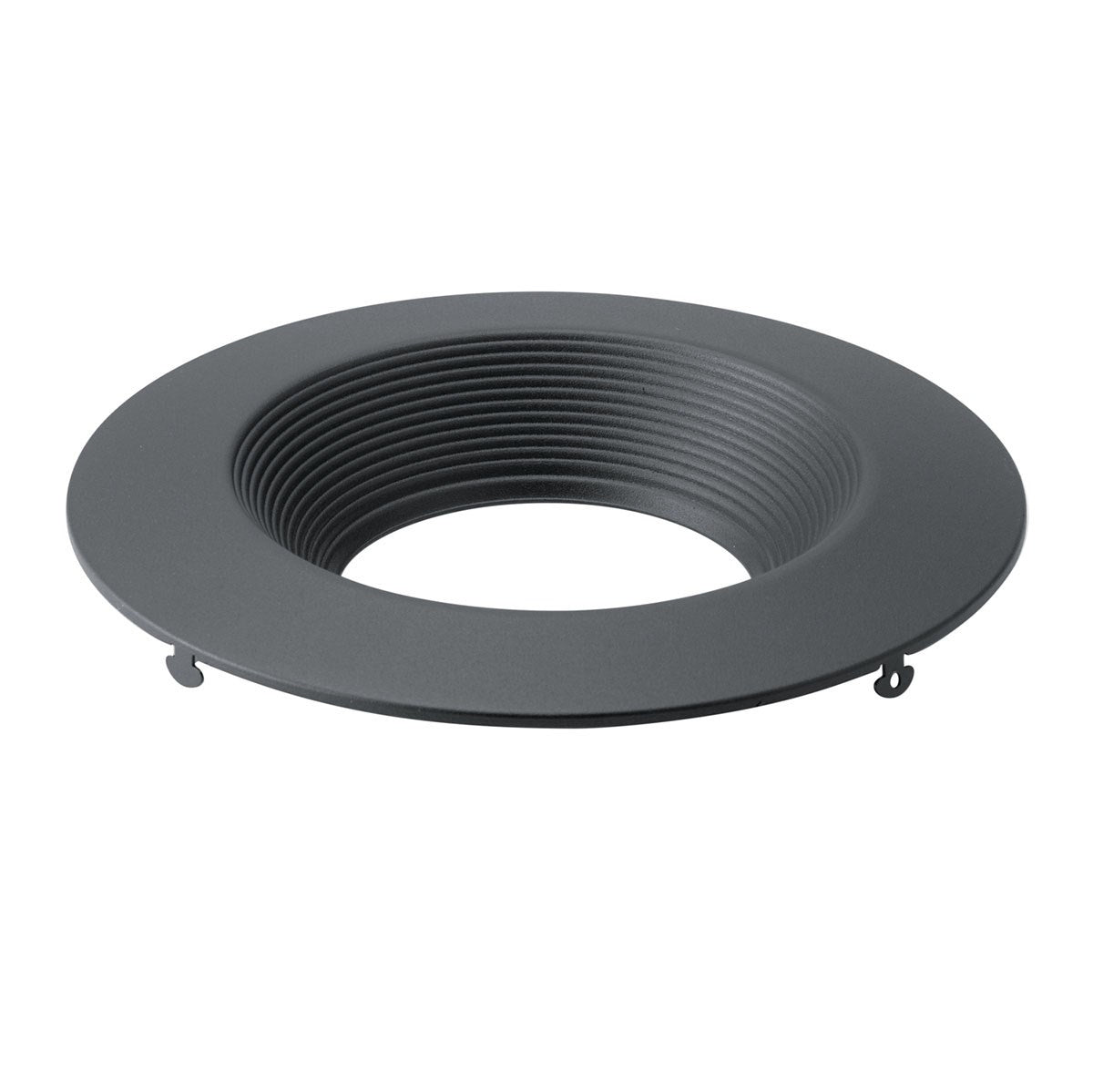Direct To Ceiling Unv Accessor Recessed Downlight Trim in Textured Black