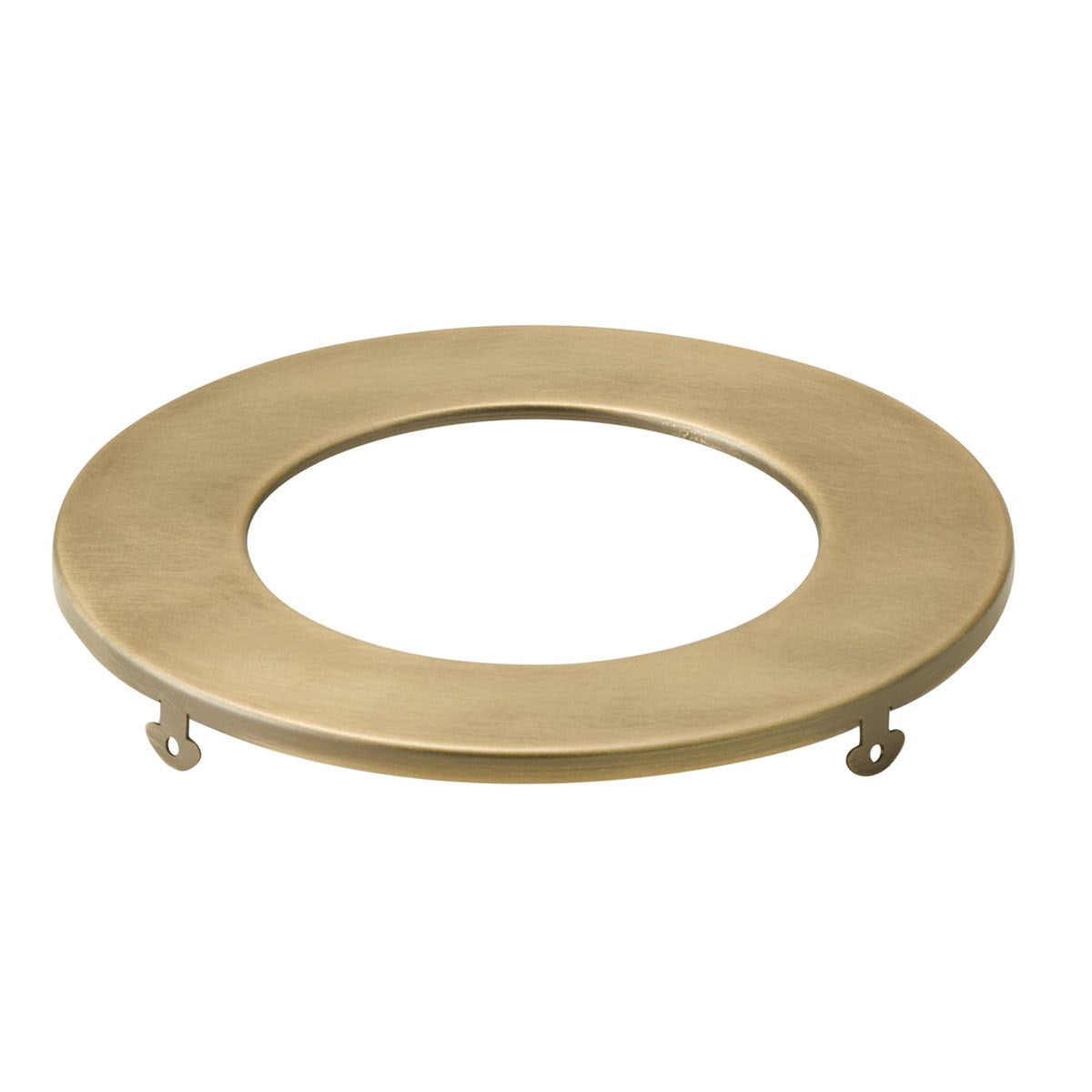 Direct To Ceiling Unv Accessor Slim Downlight Trim in Natural Brass