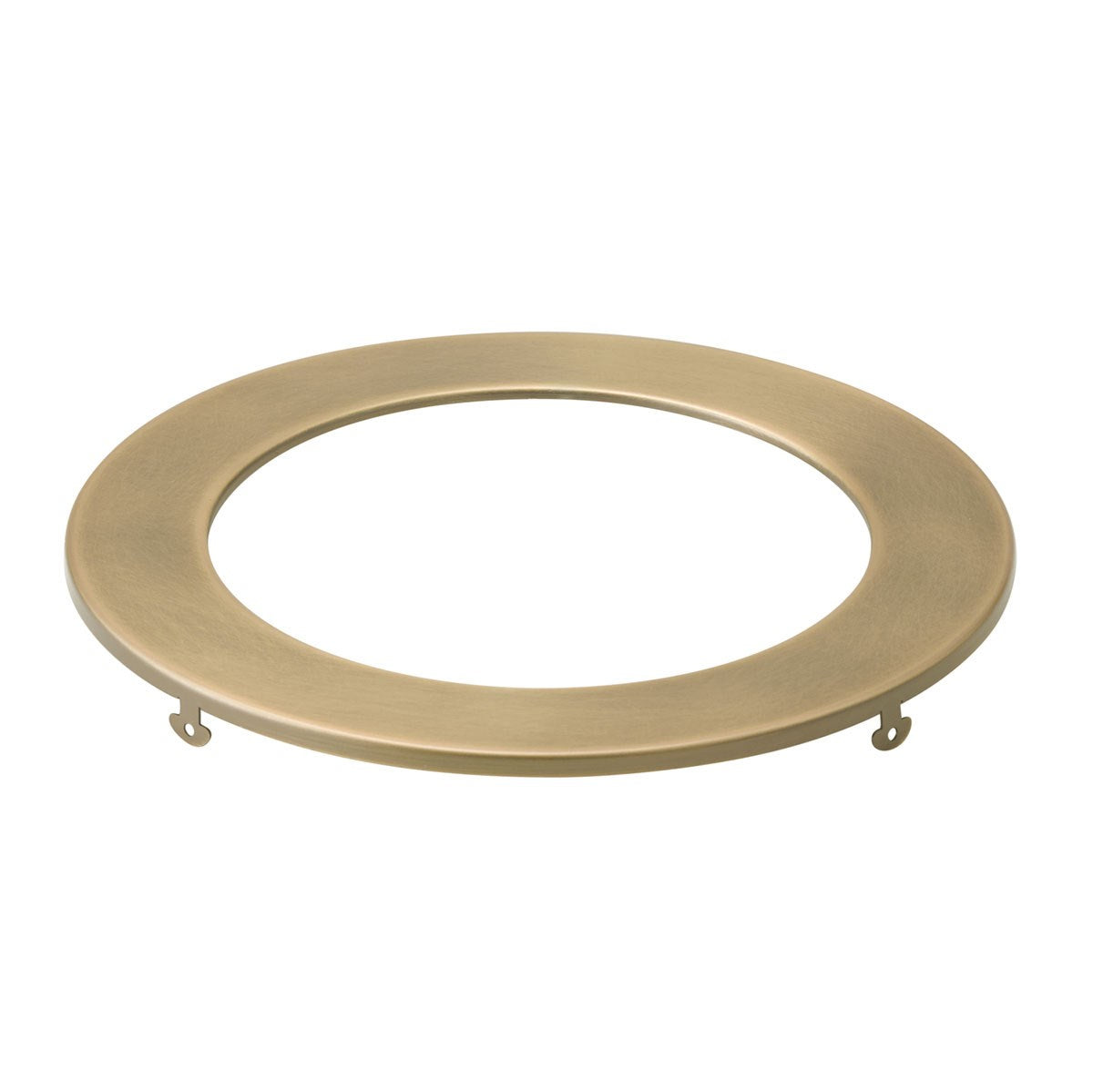 Direct To Ceiling Unv Accessor Slim Downlight Trim in Natural Brass