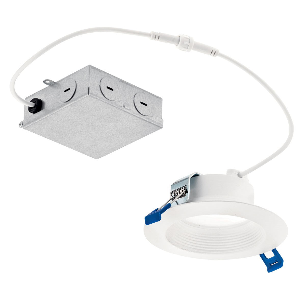 Direct To Ceiling Recessed LED Downlight in Textured White