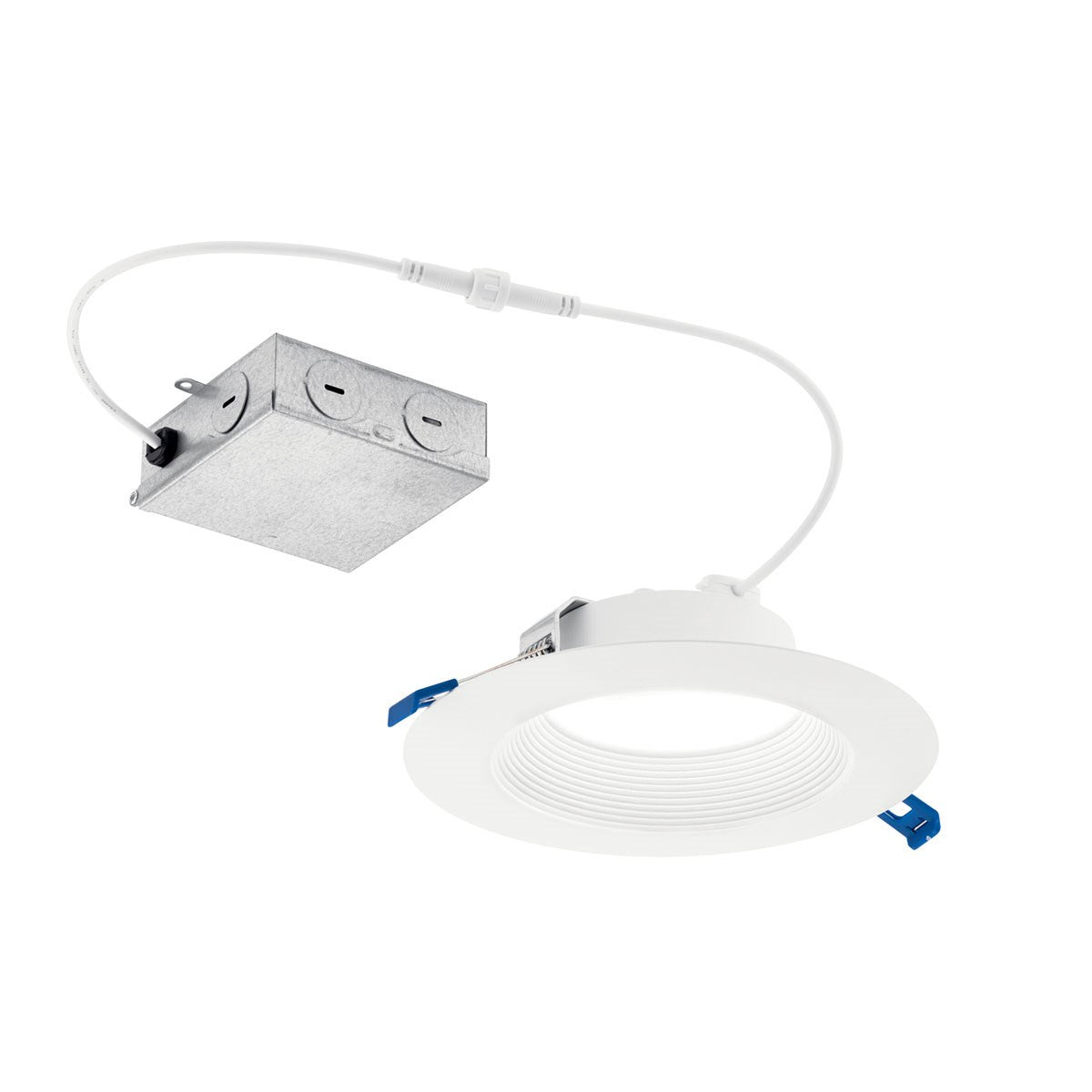 Direct To Ceiling Recessed LED Downlight in Textured White