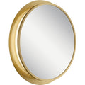 Chennai LED Mirror in Champagne Gold