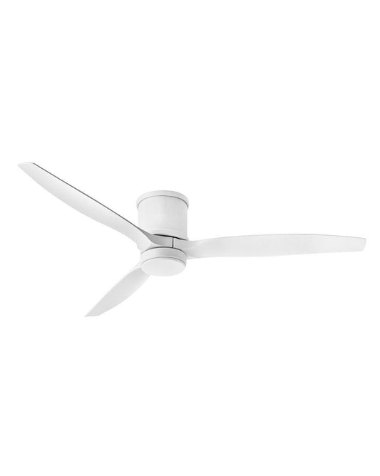 Hover Flush 60"Ceiling Fan in Matte White