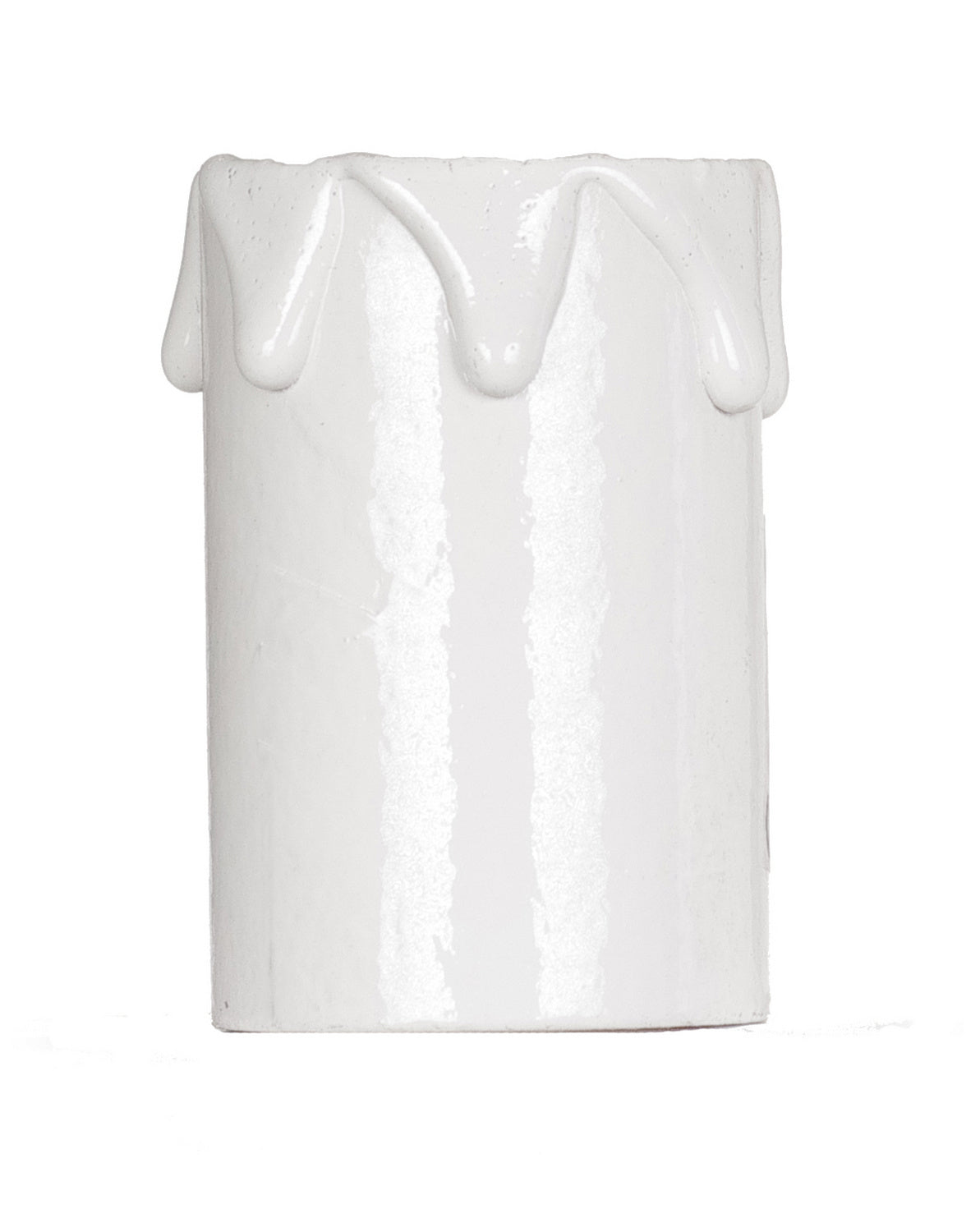 (4-Pack) Candle Cover in White