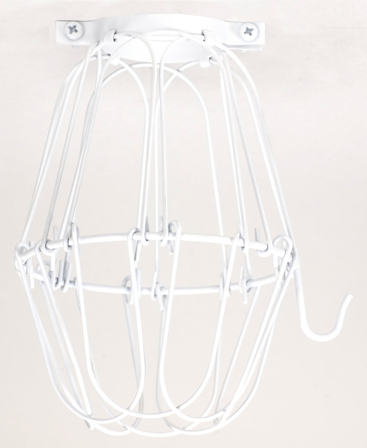 Satco - 90-1917 - Light Bulb Cage - White