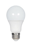 (4-Pack) Satco S11320 5.5W LED A19 A-Shape Bulb, E26 Base, 2700K, 450 Lumens, Dimmable, Frost