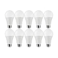 (4-Pack) Satco S11418 14W LED A19 A-Shape Bulb, E26 Base, 3000K, 1520 Lumens, Frost