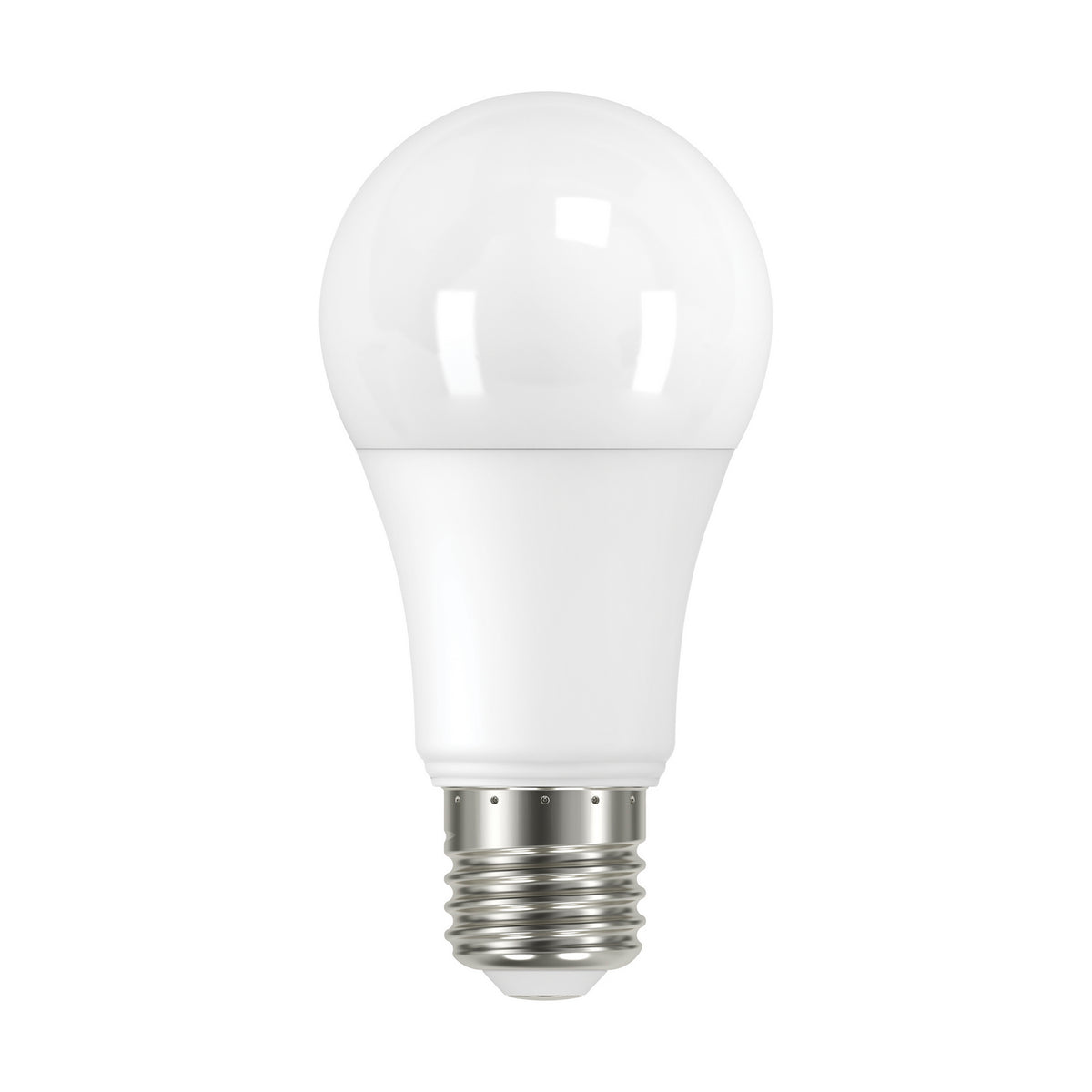 (4-Pack) Satco S11433 8.5W LED A19 A-Shape Bulb, E26 Base, 5000K, 1000 Lumens, Dimmable, Frost