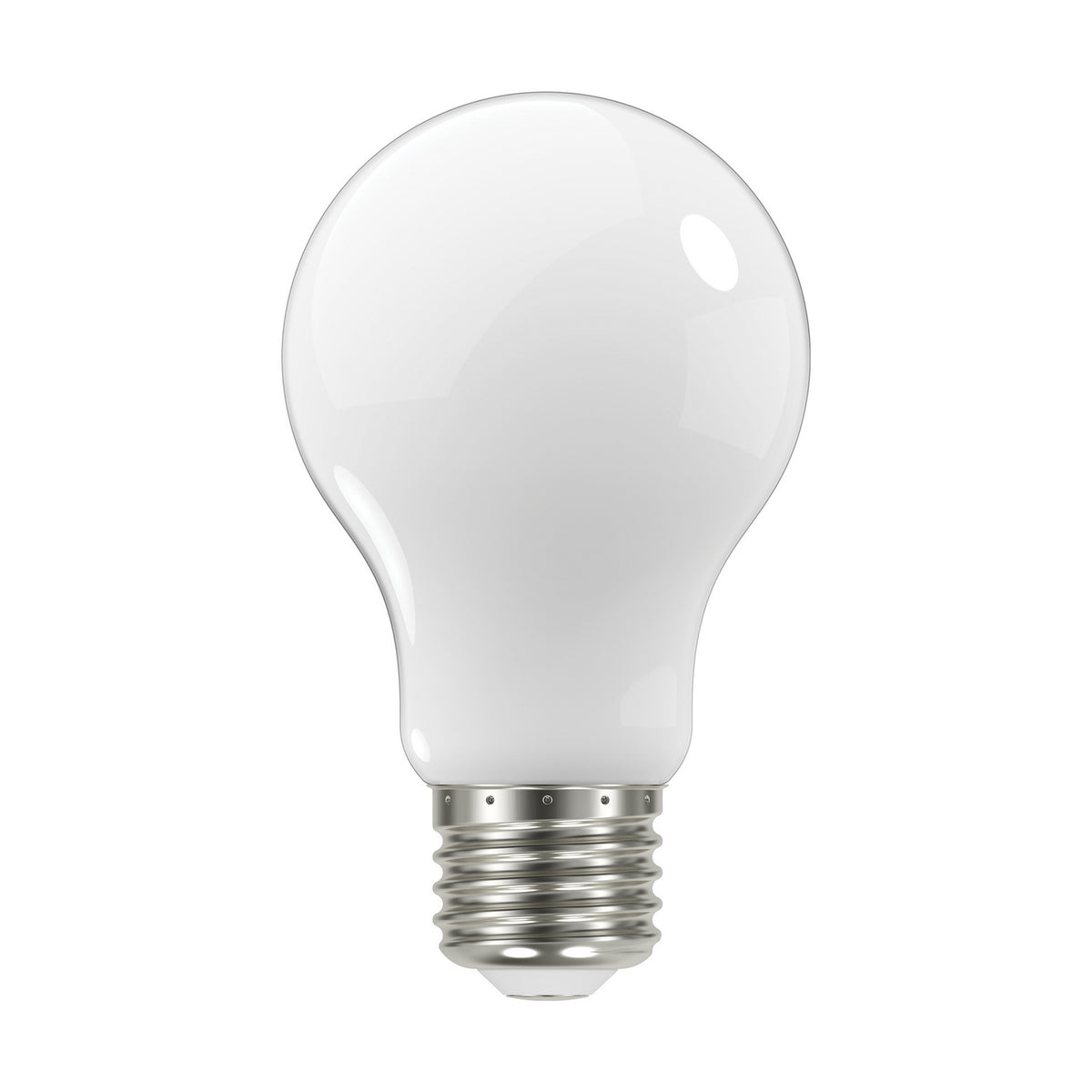 (4-Pack) Satco S12412 5W LED A19 A-Shape Bulb, E26 Base, 2700K, 450 Lumens, Soft White