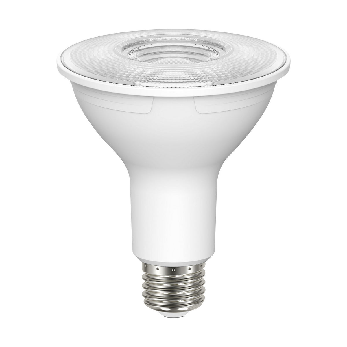 (4-Pack) Satco S22214 8.5W LED PAR30LN PAR Bulb, E26 Base, 3000K, 700 Lumens, Clear