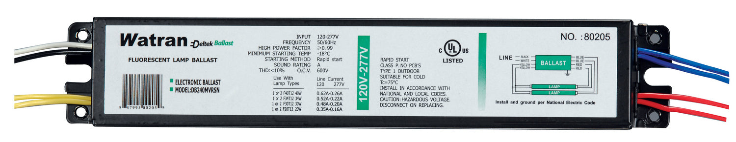 Satco - S5260 - Universal Voltage Ballast