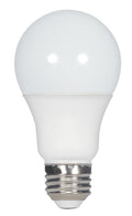 (4-Pack) Satco S9709 10W LED A19 A-Shape Bulb, E26 Base, 3500K, 800 Lumens, Frost