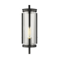Eastham One Light Wall Lantern in Textured Black