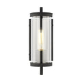 Eastham One Light Wall Lantern in Textured Black