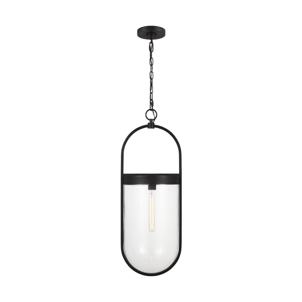 Blaine One Light Pendant in Aged Iron
