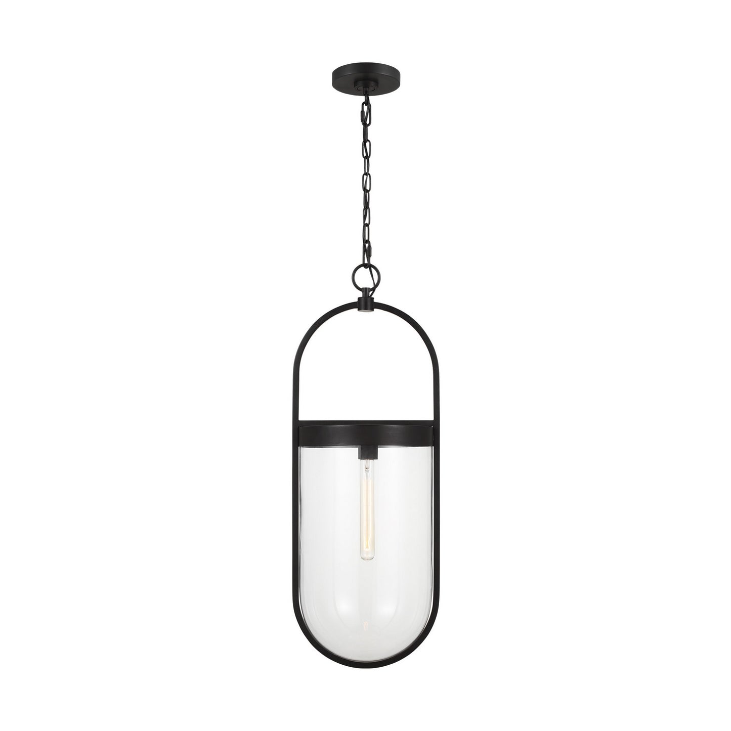 Blaine One Light Pendant in Aged Iron