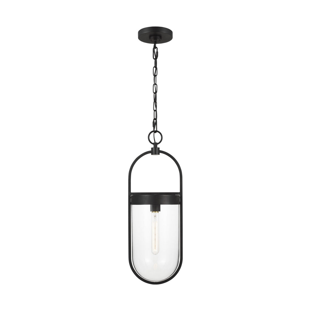 Blaine One Light Pendant in Aged Iron