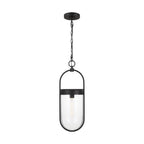Blaine One Light Pendant in Aged Iron