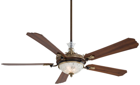 Cristafano 68"Ceiling Fan in Belcaro Walnut